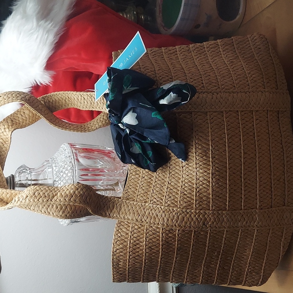 DRAPER JAMES Everyday Straw Tote